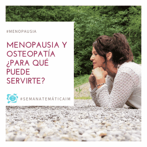 Menopausia y osteopatía